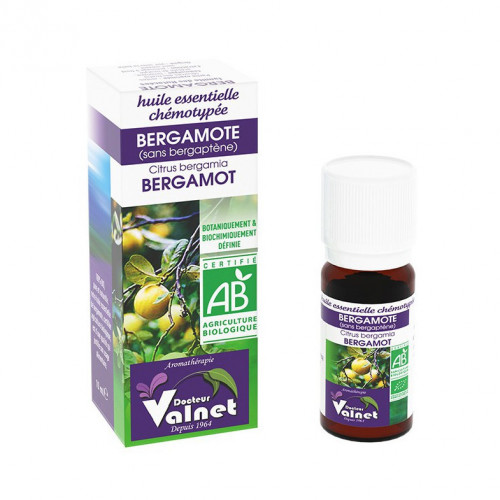Docteur Valnet Huile Essentielle Bergamote Bio 10ml