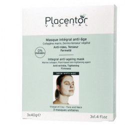 Placentor Végétal Masque Intégral Anti-Age 3 x 40 g