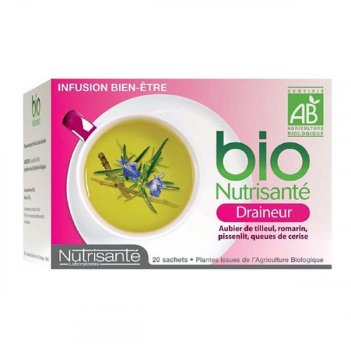 Bio Nutrisanté Infusion Draineur 20 Sachets