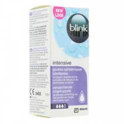 Blink Intensive Tears Gouttes ophtalmiques protectrices 10 ml