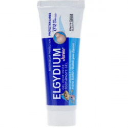 Elgydium Gel Dentifrice Junior Protection Caries 7/12 Ans Arôme Bubble 50 ml 