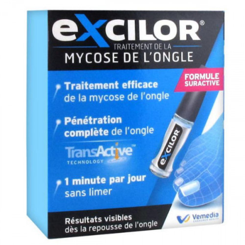 Excilor Solution pour mycose des ongles 3,3 ml