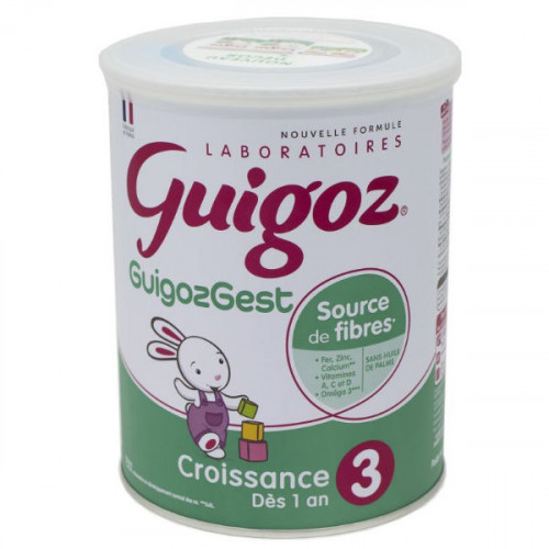 Guigoz Gest Croissance lait 3ème âge 800 g