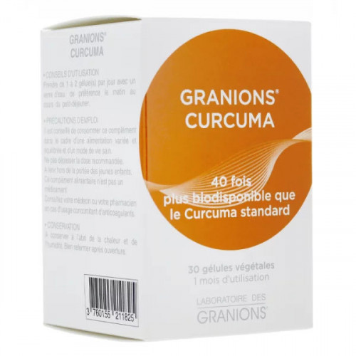 Granions Curcuma 30 gélules