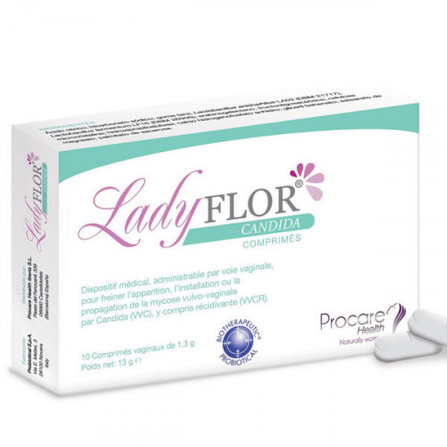 Procare Ladyflor Candida 10 Capsules Vaginales 