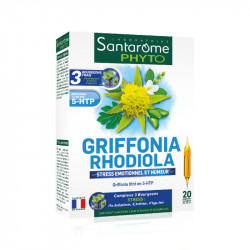 SANTAROME BIO Griffonia Rhodiola 20Amp/10ml