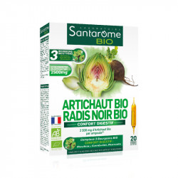 Santarome Artichaut Bio Radis noir Bio 20 ampoules