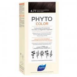Phyto Color Kit coloration permanente 4,77 Châtain Marron Profond
