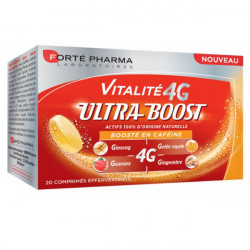 Forté Pharma Vitalité 4G Ultra-Boost 20 Comprimés Effervescents