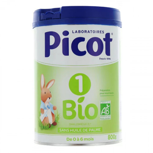 Picot 1 lait 1er âge Bio 800 g