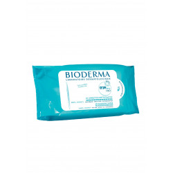 Bioderma ABCDerm H2O 60 Lingettes Nettoyantes