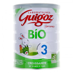 Guigoz Bio Croissance lait 3ème âge 800 g