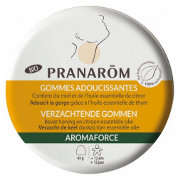 Pranarôm Aromaforce Biogommes Adoucissantes Miel 45 gommes