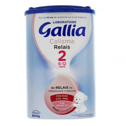 Gallia Calisma relais lait 2e âge 800 g