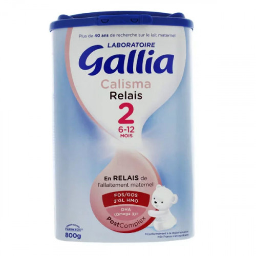 Gallia Calisma 2 lait 6-12 mois 1.2kg
