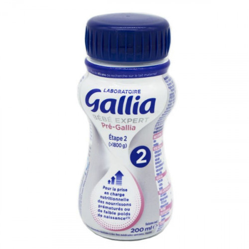 Lait bébé liquide de croissance 3ème âge 12-36 mois Calisma GALLIA