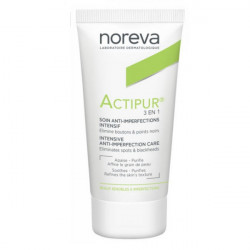 Noreva Actipur 3 en 1 Soin Anti Imperfections Correcteur Intensif 30 ml
