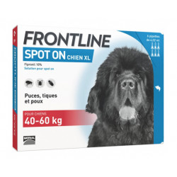 Frontline Spot on chien de 40-60 kg 6 pipettes