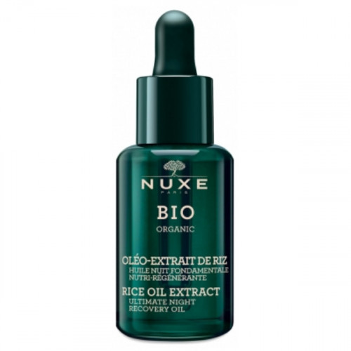 Nuxe Bio Organic Huile Nuit Fondamentale Nutri-Régénérante 30 ml