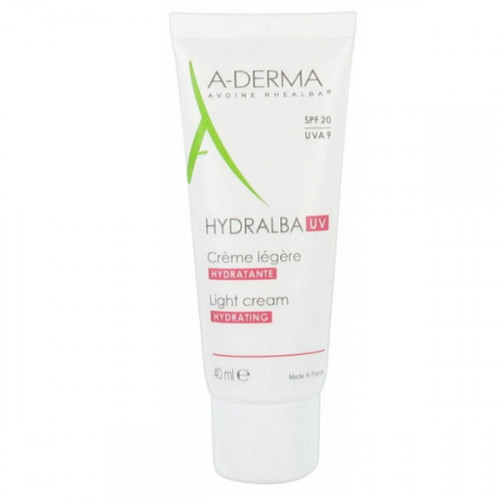 Aderma Hydralba UV Crème Hydratante Légère 40 ml