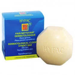 HYFAC Pain nettoyant dermatologique, 100g