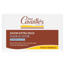 Rogé Cavaillès Savon Surgras Extra Doux Fleur de Coton 150 g