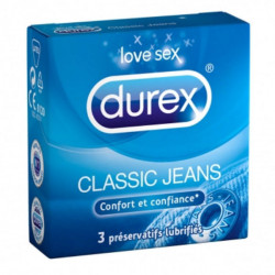 Durex Classic Jeans 3 Préservatifs