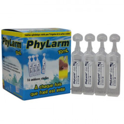 PHYLARM 0,9% Solution oculaire irrigation 16Unidoses/10ml
