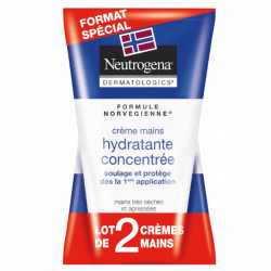 Neutrogena Crème Mains Hydratante Concentrée 2 x 50 ml 