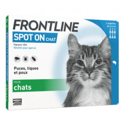 Frontline spot-on chat 4 pipettes