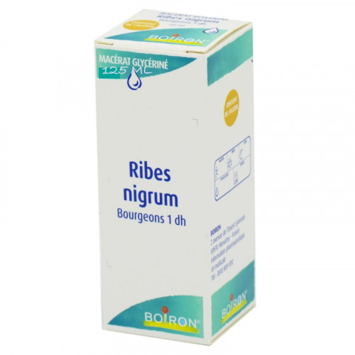 RIBES NIGRUM BOURGEONS BOIRON 1DH Solution buvable flacon compte-gouttes de 125 ml