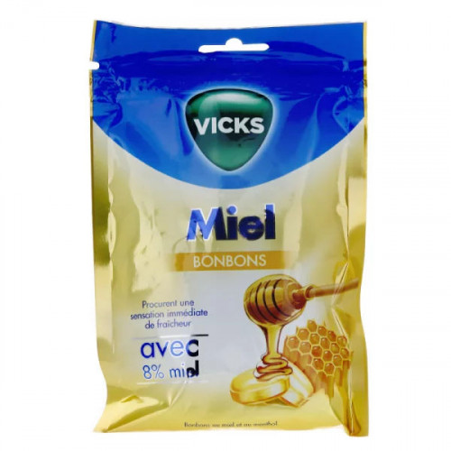 VICKS Bonbons miel 72g - Pharmacie Prado Mermoz