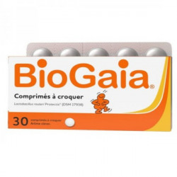 BioGaia ProTectis Probiotique Citron 30 Comprimés
