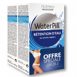 Nutreov Water Pill Rétention d'Eau 30 Comprimés, lot de 2