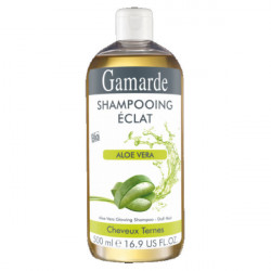 Gamarde Shampooing Eclat Aloe Vera Cheveux Ternes Bio 500 ml
