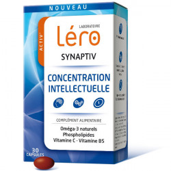 Léro Synaptiv Concentration Intellectuelle 30 Capsules