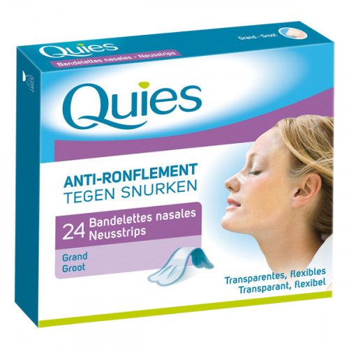 Quies anti-ronflement bi-pack spray buccal et nasal