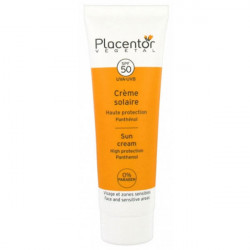 Placentor Végétal Crème Solaire Visage et Zones Sensibles SPF 50 40 ml
