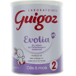 GUIGOZ Evolia Relais Lait en poudre 1er âge - 800 g - De 0 à 6