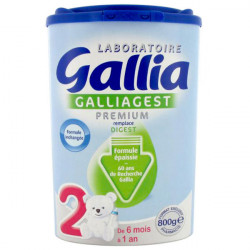 Milk Powder Thickened Formula Galliagest 800g-Premium 2 6 A 12
