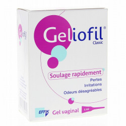 GELIOFIL Gel vaginal avec canule 7Doses/5ml