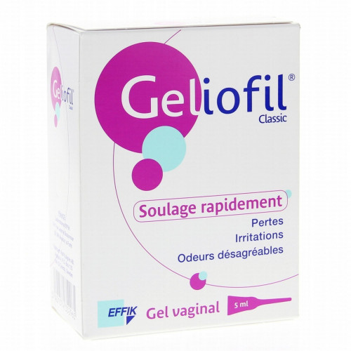 GELIOFIL Gel vaginal avec canule 7Doses/5ml