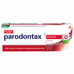Parodontax Pâte Dentifrice Original Lot de 2