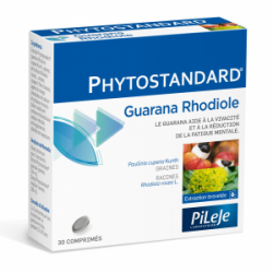 PHYTOSTANDARD Guarana Rhodiole - 30 Comprimés