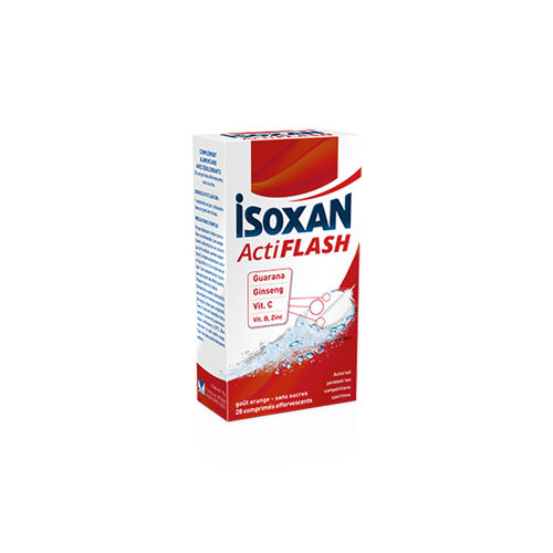 ISOXAN Actiflash 28 comprimés effervescents