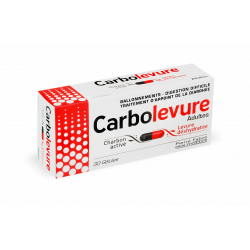 CARBOLEVURE Adulte - 30 gélules