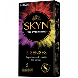 MANIX SKYN Préservatifs 5 Senses