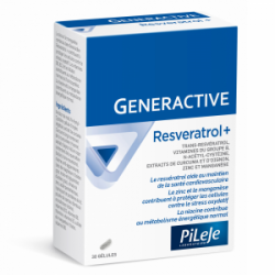 PILEJE GENERACTIVE Resveratrol+ - 30 Gélules