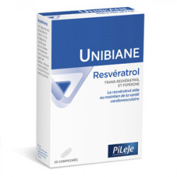 PILEJE UNIBIANE Resveratrol - 30 Comprimés
