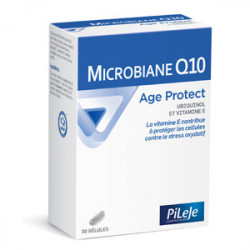 PILEJE MICROBIANE Q10 Age Protect - 30 Gélules